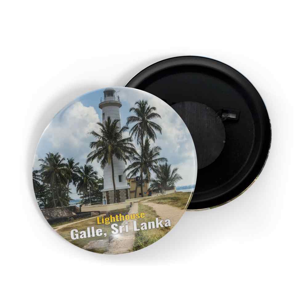 dhcrafts Fridge Magnet Multicolor Famous Tourist Place Lighthouse Galle, Sri Lanka Glossy Finish Design Pack of 1